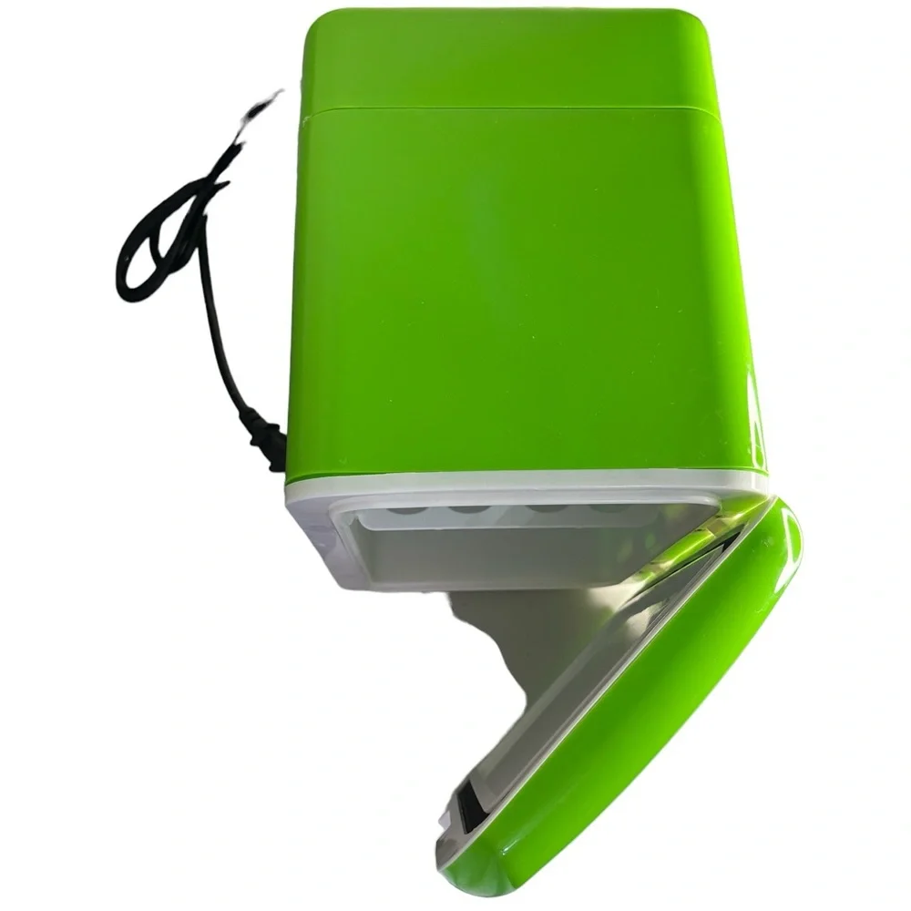 Mountain Dew 6 Can Mini Fridge Beverage Center Lime Green Logo. Works 9.5”x 7” - Picture 4 of 12